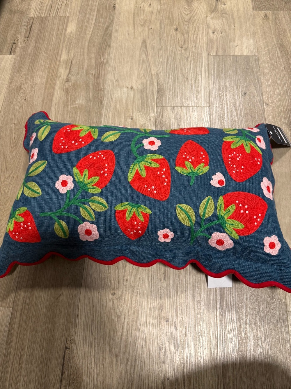Nautica Strawberry Indoor/ Outdoor Decorative Pillow